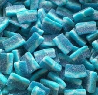 💙 Tranche Bleue Acidulée – Halal ✨