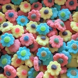🌸 Fleur Multicolore Sucrée – Halal & Sans Gluten ✨